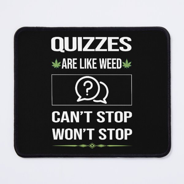 Item preview, Funny Can't Stop Quizzes Quiz designed and sold by FulviaContreras.
