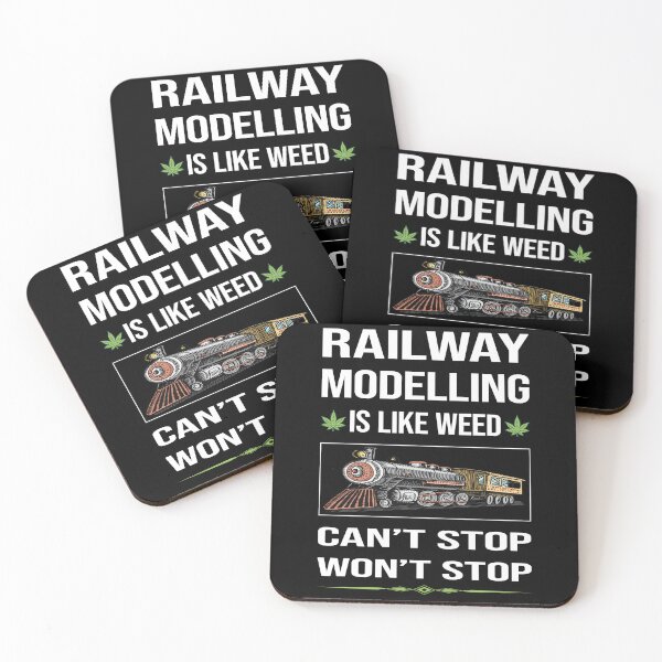 Item preview, Funny Can't Stop Railway Modelling Model Railroading Train Trains designed and sold by FulviaContreras.