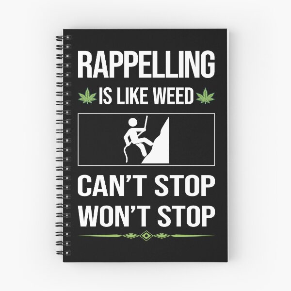 Item preview, Funny Can't Stop Rappelling Rappel designed and sold by FulviaContreras.