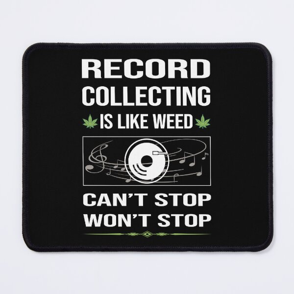 Item preview, Funny Can't Stop Record Collecting Records designed and sold by FulviaContreras.