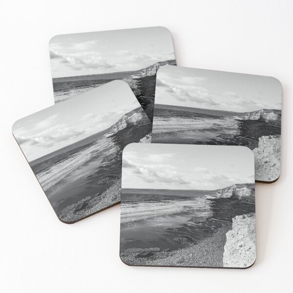 Item preview, Dunraven Bay on the Glamorgan Heritage Coast Monochrome designed and sold by MaclarenPhoto.