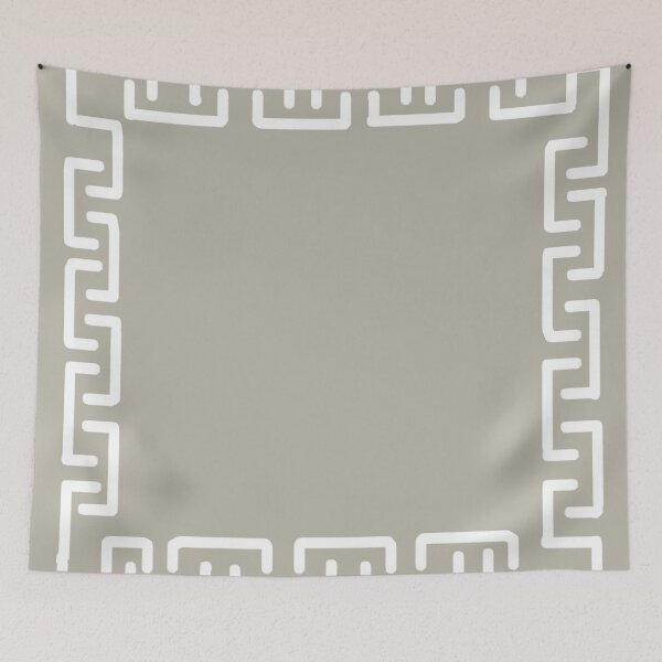 Item preview, Imperfect White Border Design on Gray designed and sold by ArtforDailyLife.