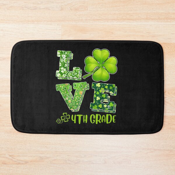 Item preview, Love Shamrock 4th Grade Fourth Grade St Patricks Day designed and sold by Nena12312.