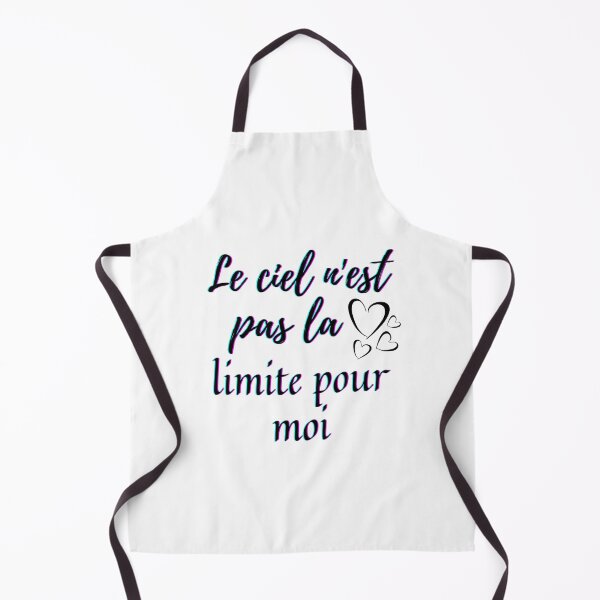 Item preview, Sky is not the limit for me - popular french quotes theme gifts (black) designed and sold by RebelliousRosee.