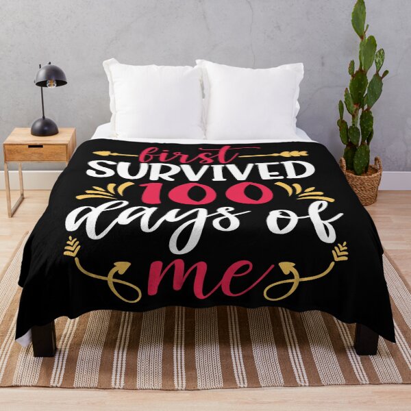 Item preview, First survived 100 days of me designed and sold by Store-Designify.