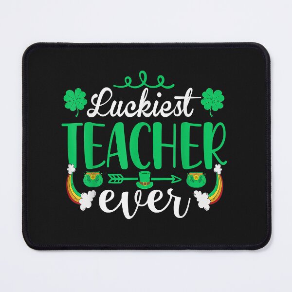 Item preview, Luckiest Teacher Ever St Patricks Day Tee For School Teacher designed and sold by Nena12312.