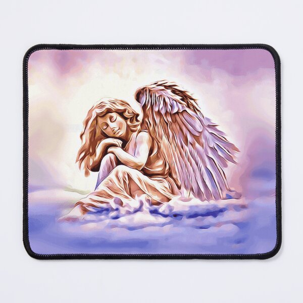Item preview, angel in the clouds designed and sold by Art Store Stickers.