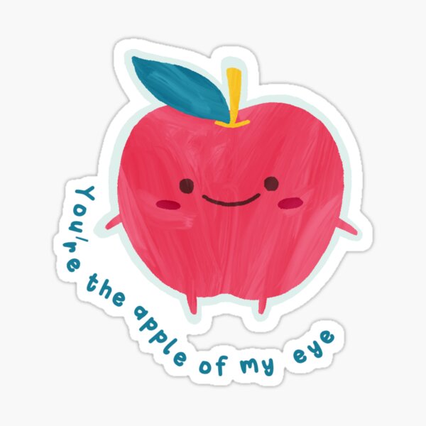 Pack] Gorgeous Apple of My Eye Stickers, Beautiful Eyelash Art Sticker  for Sale by ⭐Amazing Arts Designs⭐