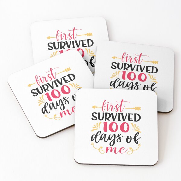 Item preview, First survived 100 days of me designed and sold by Store-Designify.