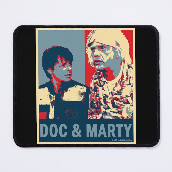 Item preview, Back to the Future - Doc and Marty designed and sold by ValentinaHramov.