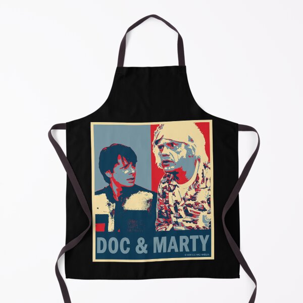 Aperçu de l'œuvre Retour vers le futur - Doc et Marty créée et vendue par ValentinaHramov.
