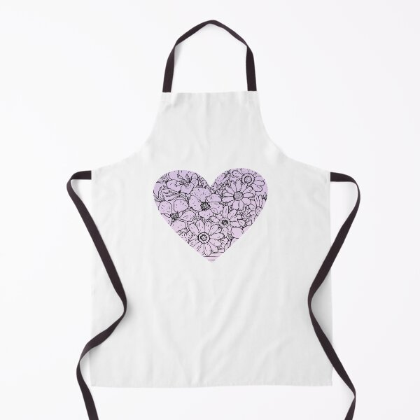 Item preview, Floral Lilac Heart designed and sold by Mel Siva.