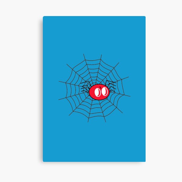 Item preview, Cute Cartoon Spider On Web designed and sold by LMoonDesigns.