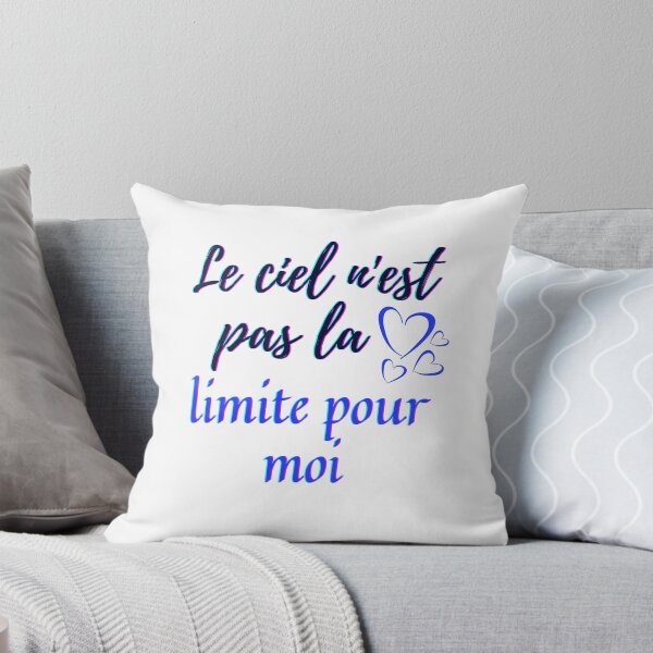 Item preview, Sky is not the limit for me - popular french quotes theme gifts (dark blue) designed and sold by RebelliousRosee.