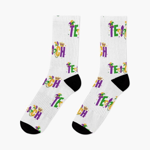Item preview, Teach Mardi Gras Colored - NOLA - Teacher gift designed and sold by CaitU.