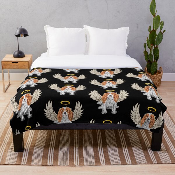 Item preview, Cavalier King Charles Spaniel Ángel Perro designed and sold by Keffy.