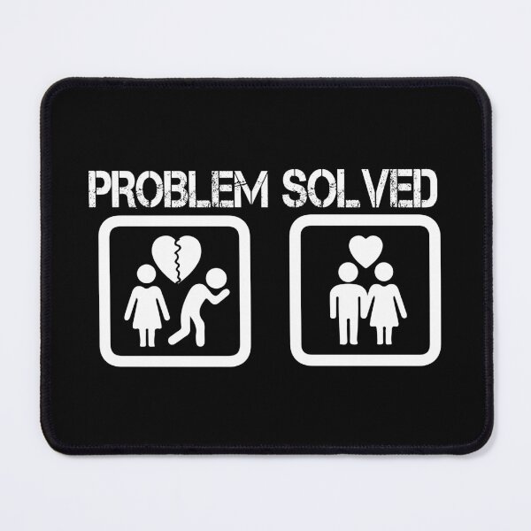 Item preview, Problem Solved Divorce designed and sold by shopx8.