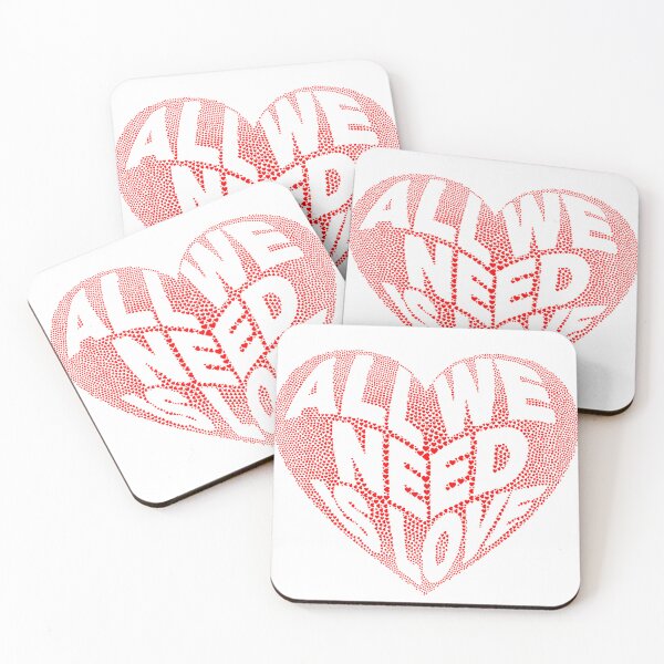 Item preview, All We Need is Love designed and sold by DesignerMerchz.