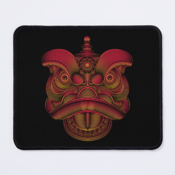 Item preview, Fire Lion Dance Head  designed and sold by hockeng.