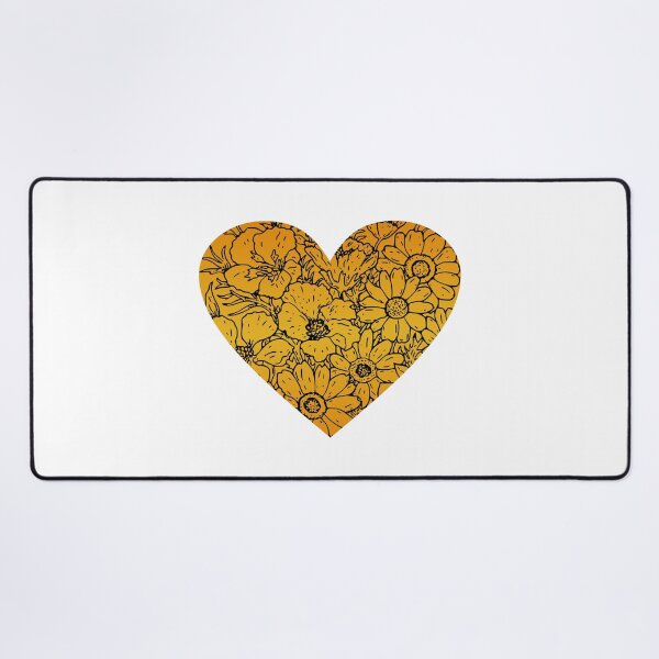 Item preview, FloralOrange Heart designed and sold by Mel Siva.