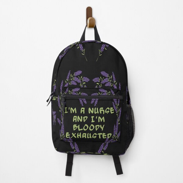 Item preview, Copy of I'm a nurse and I'm bloody exhausted lavender heart with text designed and sold by Areashor.