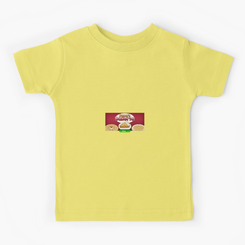 papa's bakeria Kids T-Shirt for Sale by annaschaidler