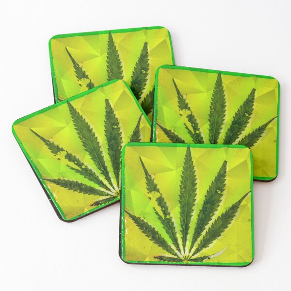 Item preview, Yellow potleaf designed and sold by Brenton Ciccotelli.