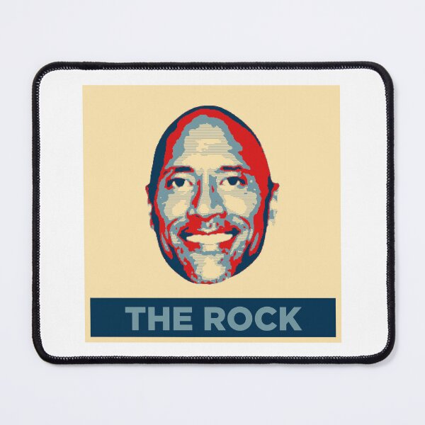 Item preview, Dwayne The Rock Johnson Obama Style designed and sold by emzimerch1.