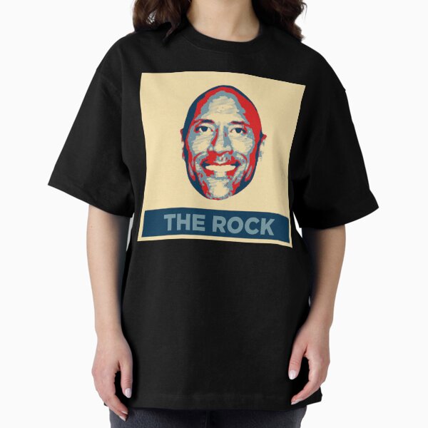 Item preview, Dwayne The Rock Johnson Obama Style designed and sold by emzimerch1.