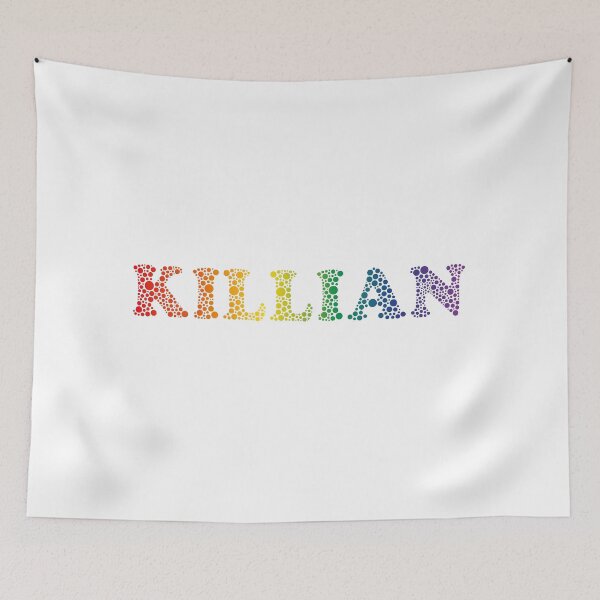 Item preview, Killian name - fun Rainbow Bubbles LGBT pride design designed and sold by NameTheory.