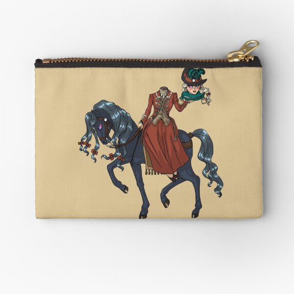 Dullahan Headless Horsewoman Rider MONSTER GIRLS Series I Zipper Pouch