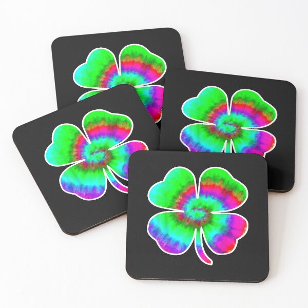 Item preview, Tye Dye St Patricks Day Women Men Green Clover Irish 60's designed and sold by Nena12312.