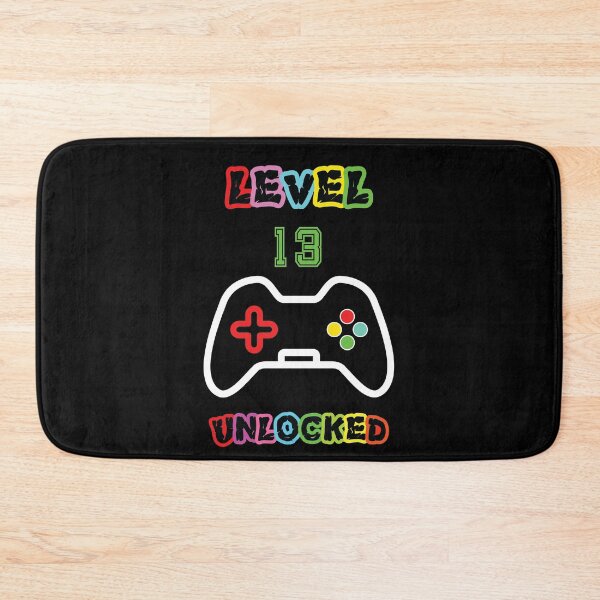 Item preview, Level 13 Unlocked, 13th Birthday Gift designed and sold by jain-ravi002.