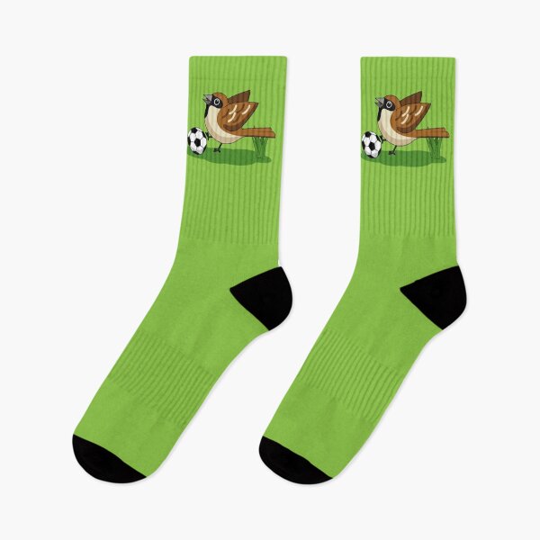 Item preview, Cute Cartoon Sparrow Playing Soccer designed and sold by BirdAtWork.