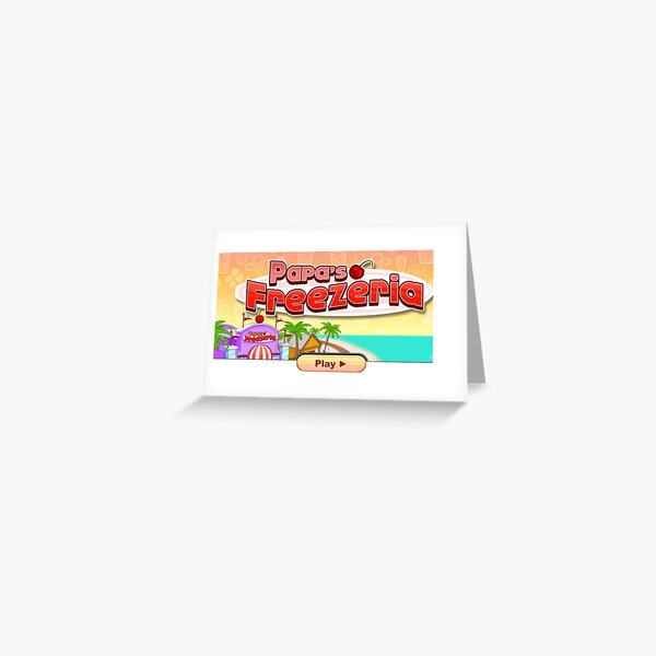 papa's burgeria Greeting Card for Sale by annaschaidler