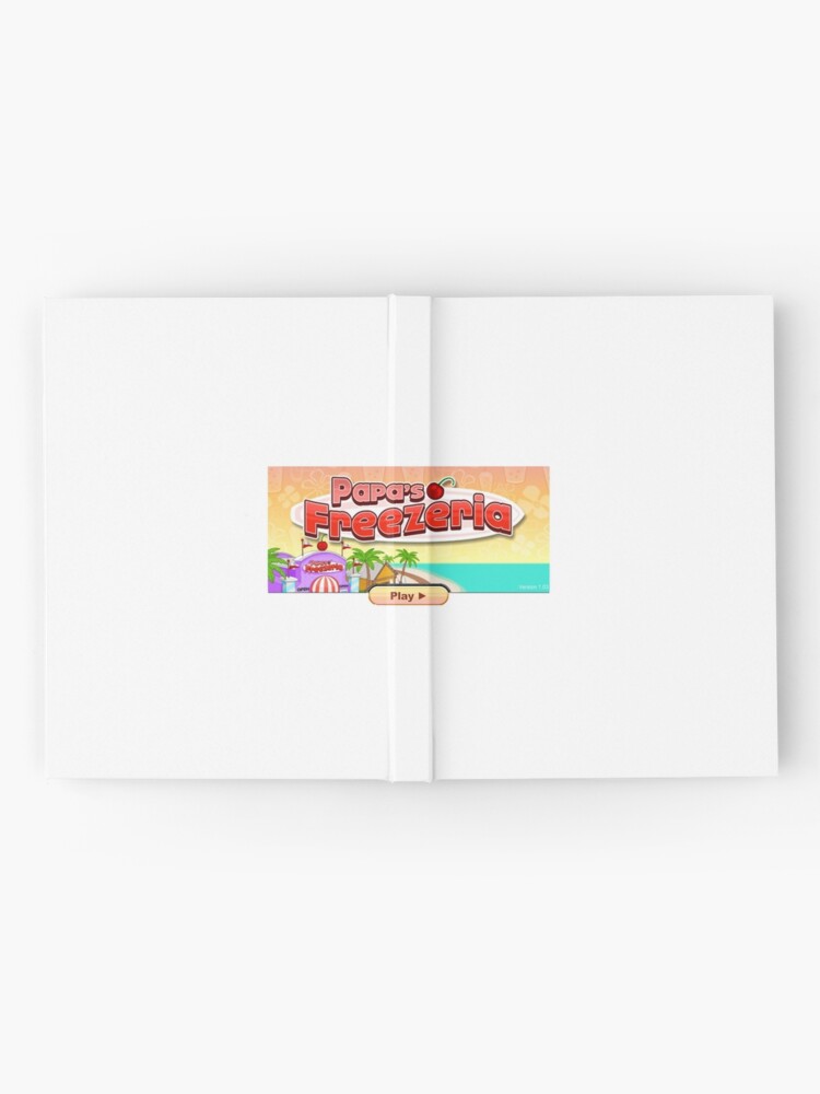 papa's burgeria Spiral Notebook for Sale by annaschaidler