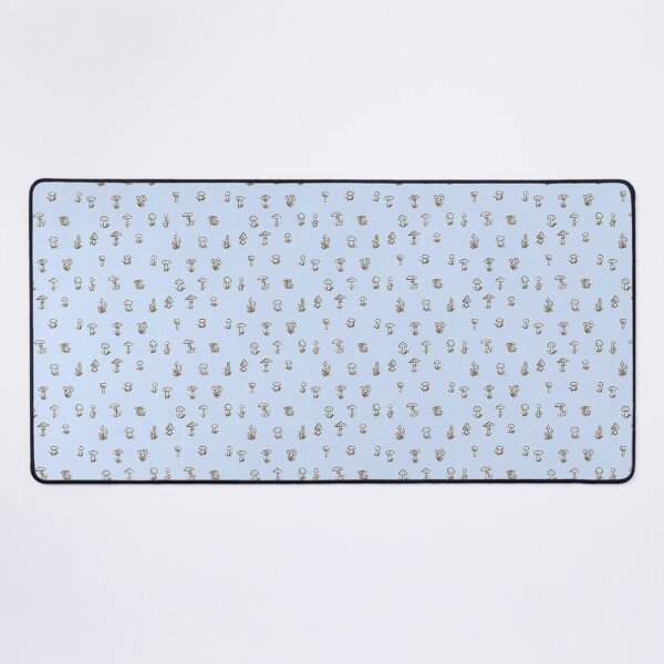 Item preview, A little mushrooms - blue designed and sold by KarolinaSt.