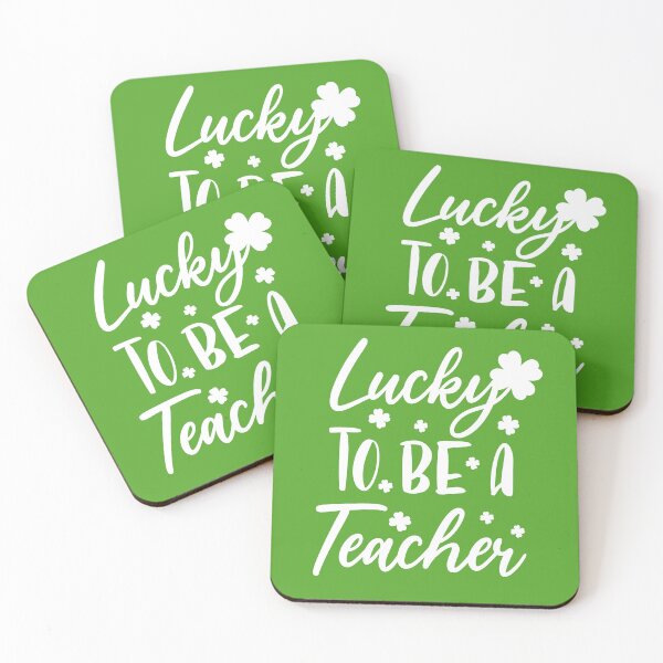 Item preview, Irish Teacher Quotes: Lucky To Be A Teacher designed and sold by AMINE  ★★★★★.