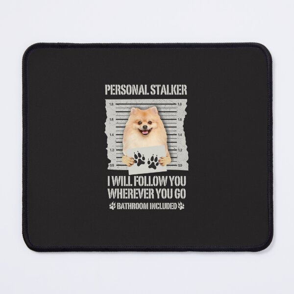 Item preview, Personal Stalker Pomeranian Long Sleeve T-Shirt designed and sold by MatthiasVossing.
