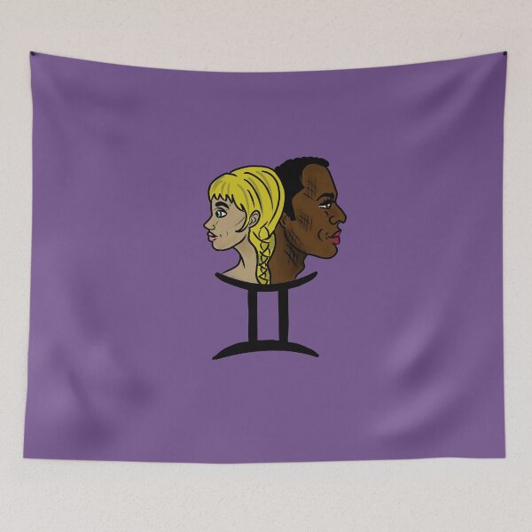 Item preview, Gemini Fraternal Twins, We are One.  designed and sold by laughing-leo.