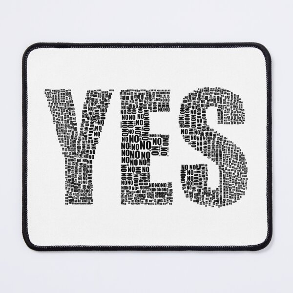 Item preview, YES, NO Words designed and sold by InnaPo ⭐⭐⭐⭐⭐.