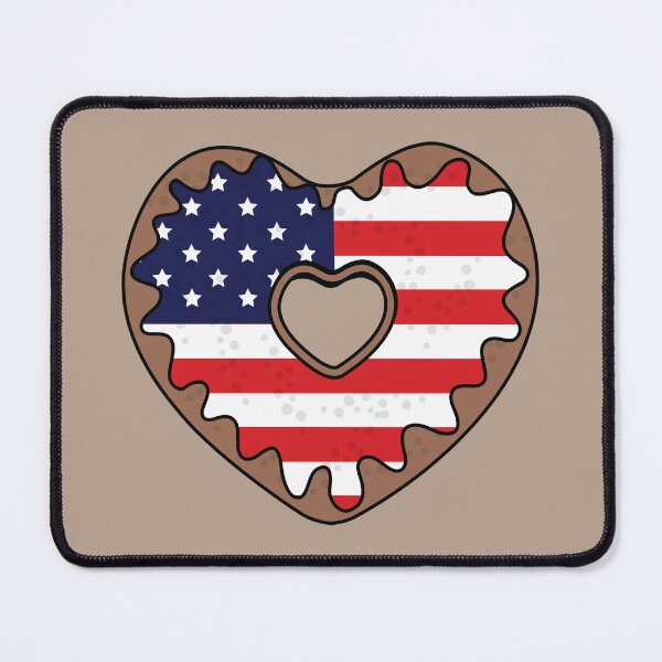 Item preview, American valentine donut lover designed and sold by Donutlovers.