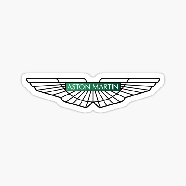 Logo Aston Martin Sticker
