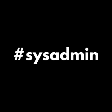 Artwork thumbnail, Hashtag sysadmin by HashtagZone