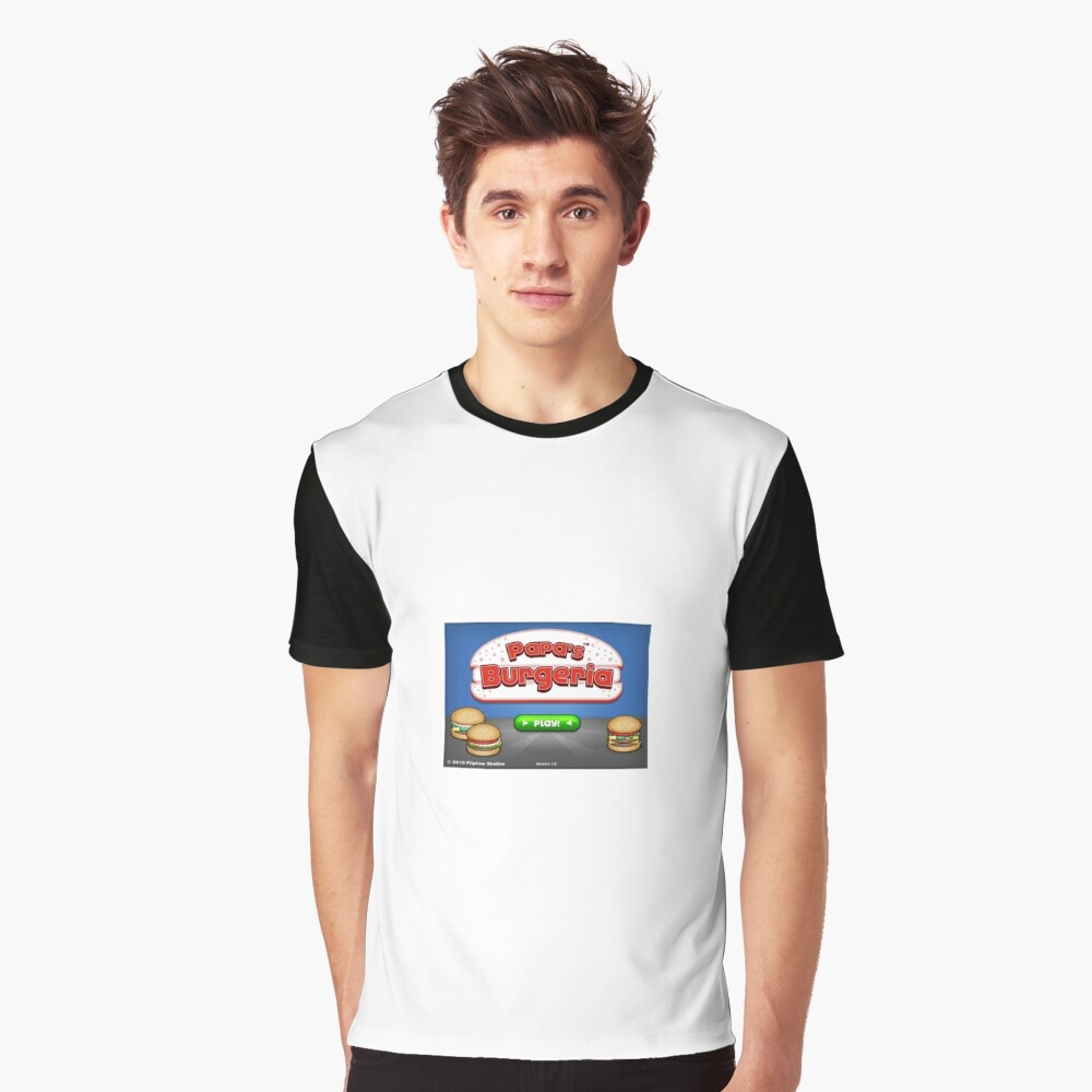 papa's burgeria Essential T-Shirt for Sale by annaschaidler