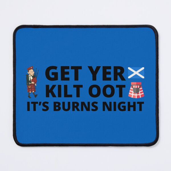 Item preview, "Get Yer Kilt Oot, It's Burns Night" Design to celebrate Burns Night on the 25th January designed and sold by ChristinaLittle.
