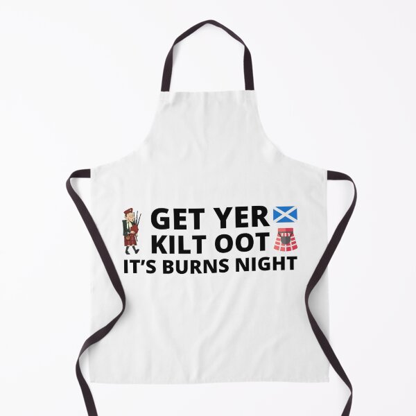 Item preview, "Get Yer Kilt Oot, It's Burns Night" Design to celebrate Burns Night on the 25th January designed and sold by ChristinaLittle.