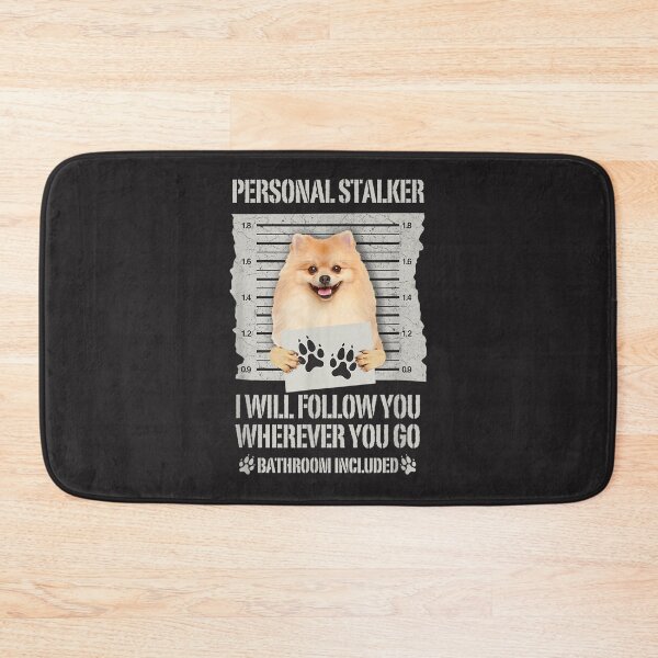 Item preview, Personal Stalker Pomeranian T-Shirt designed and sold by MatthiasVossing.