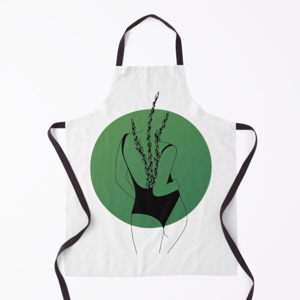 Item preview, You Grow, Girl - Woman Flowers Body (Green) designed and sold by SpaceEnhance.
