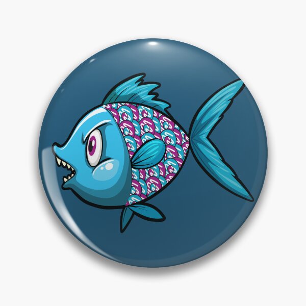 Item preview, Angry donut fish designed and sold by Donutlovers.